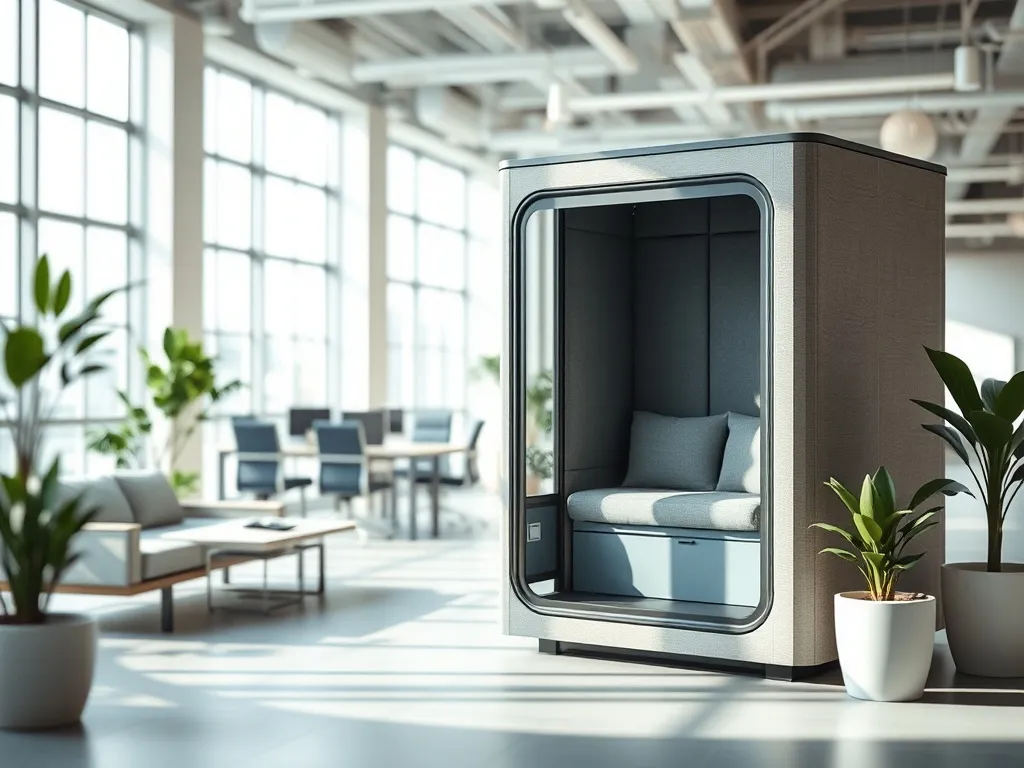 Wynajem budek akustycznych jako szybki sposób na poprawę akustyki w firmie